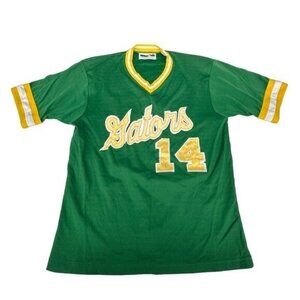 Spanjian Gators Men's M #14 Vintage Baseball Jersey 60's 70s College High School